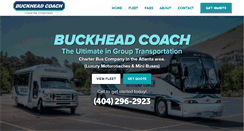 Desktop Screenshot of buckheadcoach.com